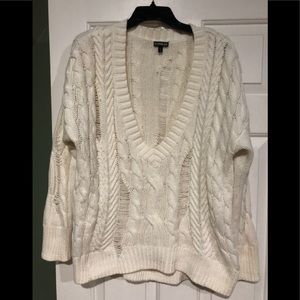 Express Cable Knit Sweater